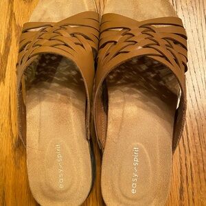 Easy Spirit Meadow Slide. Size 9. Women’s. EUC. Brown/Cognac. MSRP $70